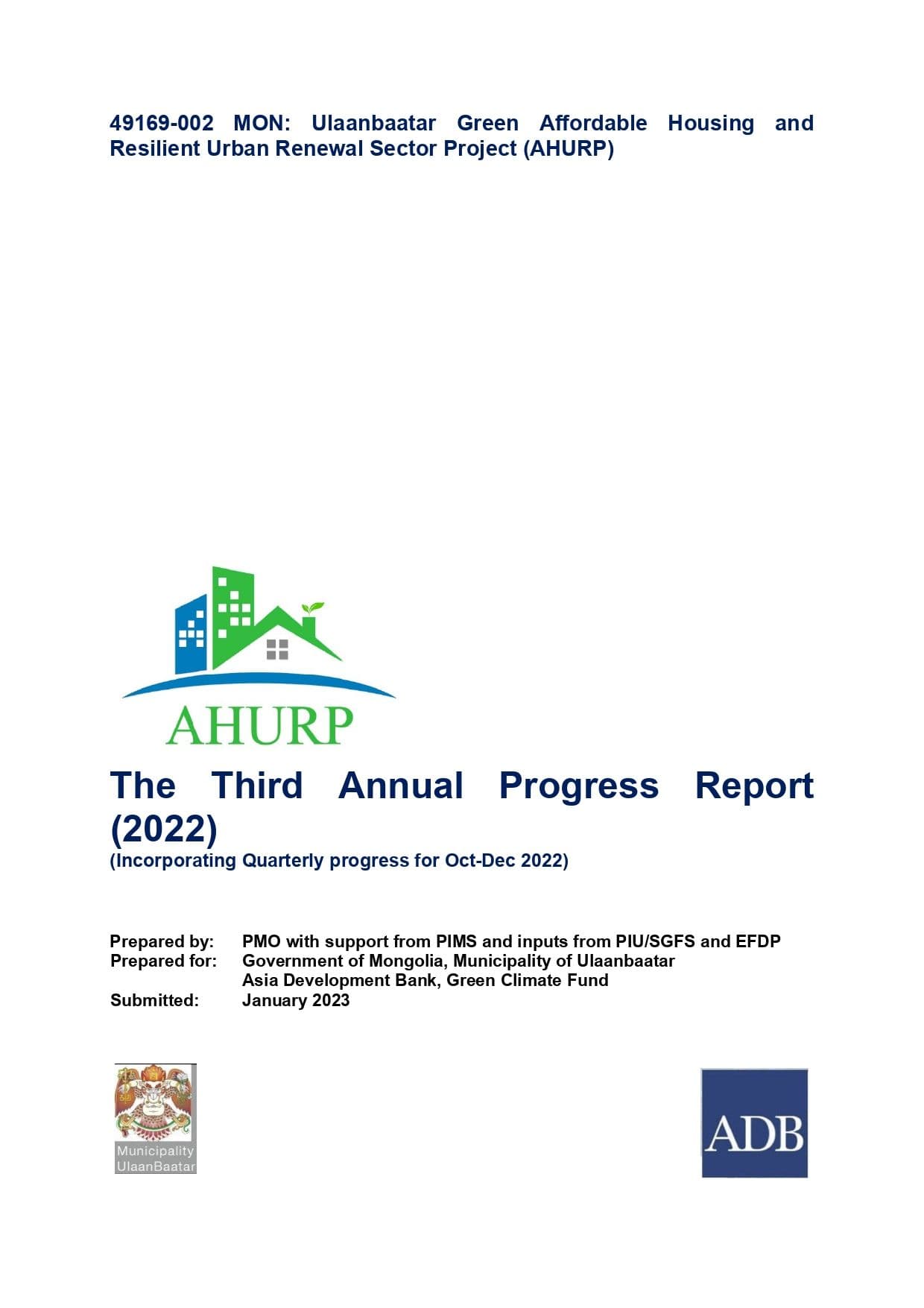 AHURP Annual Report 2022